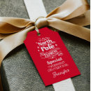 Search for special delivery gift tags From santa claus