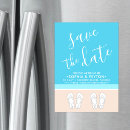 Search for tropical wedding save the date invitations destination