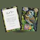 Search for owl thank you cards Nature