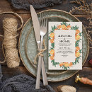 Search for orange blossom wedding invitations Foliage