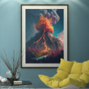Search for volcano eruption posters Erupting