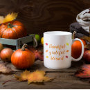 Search for thanksgiving mugs Grateful