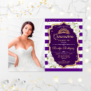 Search for white and gold quinceanera invitations For her