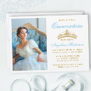 Search for blue quinceanera invitations 15th birthday