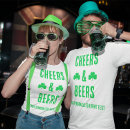 Search for beer cheers tshirts Green