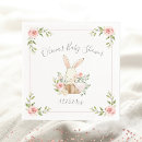 Search for bunny baby shower napkins Watercolor