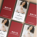 Search for blogger business cards Social media