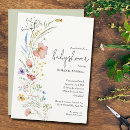 Search for wildflower baby shower invitations Boho chic
