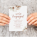 Search for boho engagement party invitations Terracotta