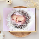 Search for two sided birth announcement cards Modern