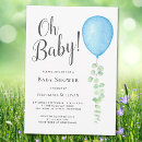 Search for eucalyptus baby shower invitations Watercolor