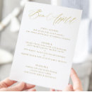 Search for calligraphy menus Gold