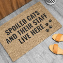 Search for cat paw print doormats Cats