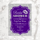 Search for purple and silver bridal shower Sparkle