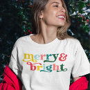 Search for merry christmas womens tshirts Colourful