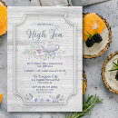 Search for high tea invitations Country