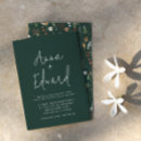 Search for botanical wedding invitations Green
