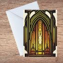 Search for stained glass cards Orange