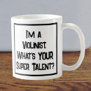 Search for violinist mugs Violin player