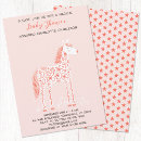 Search for pink unicorn invitations Girly