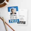 Search for press pass Security id