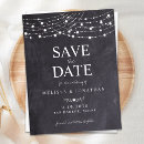 Search for string lights invitations Chalkboard