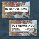 Search for painting contractor business cards Renovation