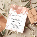 Search for sweet invitations rose gold