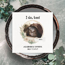 Search for cat wedding napkins Couple