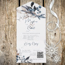 Search for country christmas wedding invitations Winter