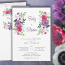 Search for purple bloom invitations Elegant