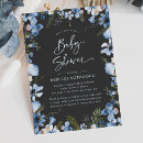 Search for navy blue grey baby shower invitations Elegant