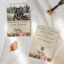 Search for nature wedding invitations Fall