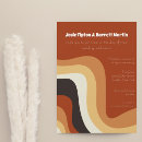 Search for waves wedding invitations Groovy
