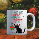 Search for funny cat christmas mugs Cats
