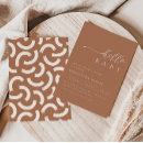 Search for abstract baby shower invitations Gender neutral