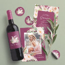 Search for purple floral invitations Elegant