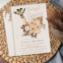 Search for brown leaf invitations Mother to be