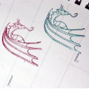 Search for dragon rubber stamps Cute
