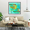 Search for turquoise posters Bright
