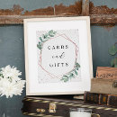 Search for rose gold foil wedding signs Eucalyptus