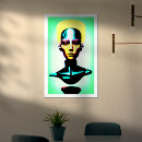 Search for retro robot posters Android