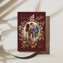 Search for maroon gold christmas cards Family