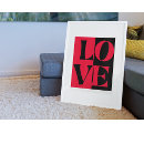 Search for red painting posters Trendy