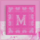 Search for cute pretty girly pink notebooks Pink and white