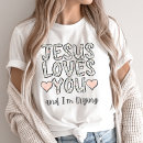 Search for christian tshirts jesus loves you