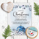 Search for ornament exchange christmas invitations Floral