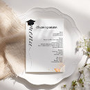 Search for graduation menus Minimalist
