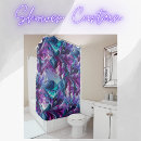 Search for pink and turquoise shower curtains Girly