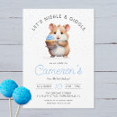Search for hamster birthday invitations Cute